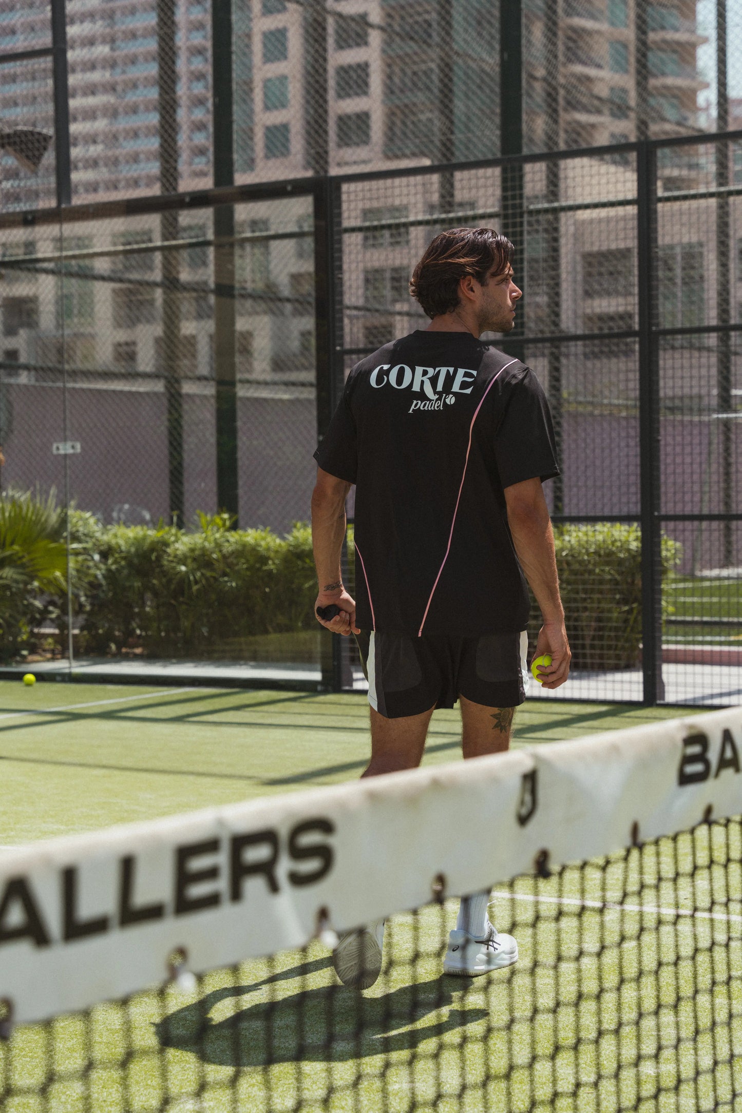 Corte Base T-shirt Black