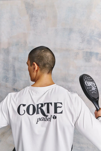 Camiseta larga blanca Corte Core
